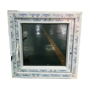 2022 latest simple PVC casement window grill design for pvc swing opening windows