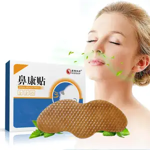 private label Nasal relief patch mint cooling gel sticker for nose breath right healthcare nasal patches