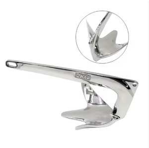 Ancora Bruce LARIN da 10 kg (22 LB) in Acciaio Inossidabile 316 304 Lucidato a Specchio per Imbarcazioni Marine Disponibile in Vendita - Product Image 6