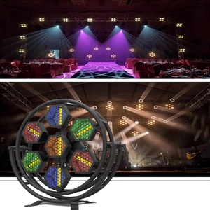 Mini 7x50w <span class=keywords><strong>LED</strong></span> RETRO <span class=keywords><strong>COB</strong></span> blinder RGBW nền ma trận ánh sáng nhấp nháy đèn sân khấu cho Ngựa Đua hiệu ứng Câu Lạc Bộ vũ trường đám cưới - Product Image 5