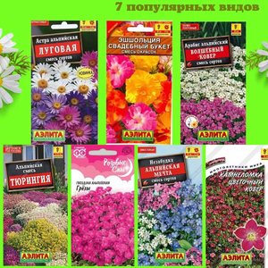 7 Alpine Hill Flower Garden Sow Packet Bag <span class=keywords><strong>Kit</strong></span> <span class=keywords><strong>de</strong></span> plantes dans des truies <span class=keywords><strong>de</strong></span> <span class=keywords><strong>jardin</strong></span> <span class=keywords><strong>de</strong></span> style ferme durable pour la plantation Home Garden & Desktop - Product Image 1