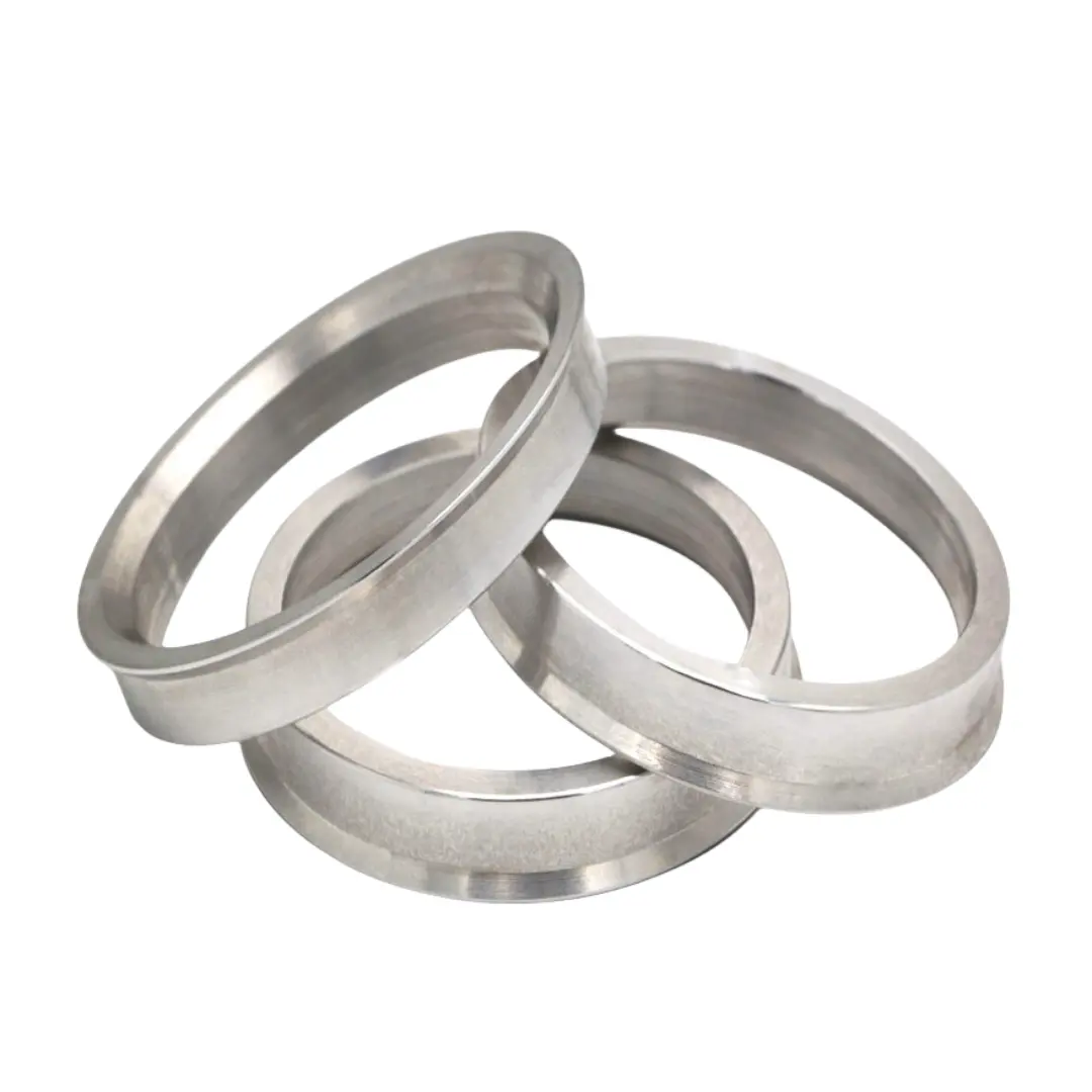 خاتم إطارات من الألومنيوم محوري يُقلّل الحلقة منتصف الخاتم خاتم غطاء دائري لتحويل العجلة غسالة رأس المحور غطاء تمديد