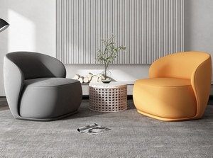 Fauteuil de salon de style loft moderne pour hôtel, mobilier de salon, fauteuil d'appoint, canapé individuel - Product Image 3