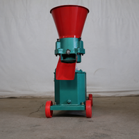 Machine à granulés d'aliments pour volailles de basse-cour, poulets et canards, rotative, à entraînement électrique, en métal, gain de place et pratique
