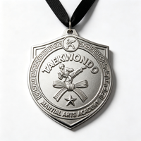 Médailles sportives personnalisées de qualité supérieure - Récompenses de reconnaissance avec logo personnalisé pour les compétitions et événements sportifs, directement de l'usine