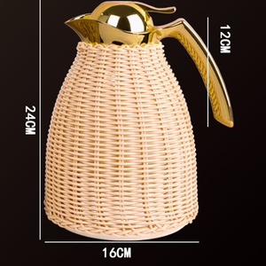 Export standard Multi colore opzionale teiera generale di alta qualità copertura <span class=keywords><strong>in</strong></span> oro teiera isolante regalo <span class=keywords><strong>in</strong></span> <span class=keywords><strong>acciaio</strong></span> inossidabile da 1 litro - Product Image 2