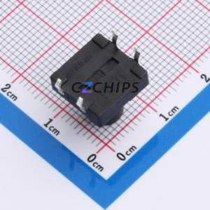 TSA12111-115B512BA Tactile Switch Through hole-4P,11.7x11.5mm Switch Single Pole Single Throw Round Button 2.8N 11.7mm - Product Image 2