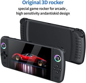 เครื่องเล่นเกมพกพา S M27 หน้าจอ IPS 7.0 นิ้ว ความจุ 64GB พร้อมเกม 20000 เกม ไฟ RGB จอยสติ๊กแบบพกพา เครื่องเล่นเกมวิดีโอพกพาแบบย้อนยุค - Product Image 3