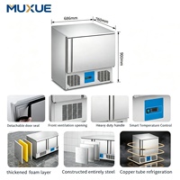 Réfrigérateur-congélateur sous comptoir MUXUE, norme américaine 110V 60Hz, 1 porte, 180L, R290, pour vente en gros