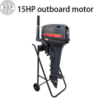 Pièce de rechange OEM en alliage d'aluminium pour commande de gouvernail de moteur hors-bord 15 CV 2 temps pour modèles populaires
