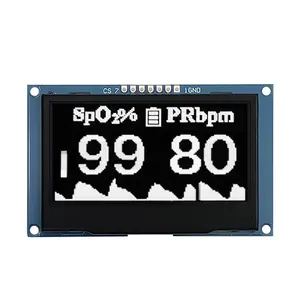 OLED 2.42" Inch 128x64 Dots 4 and 7 pin SPI I2C Interface Screen Display Module wtih SSD1309 SPD0301 Controller