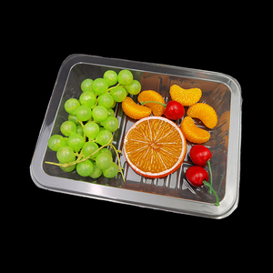 Food grade PP Disposable Fresh Fruit Vegetables Tray Plastic Frozen Food Meat Packaging Trays