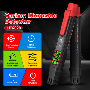 Détecteur <span class=keywords><strong>de</strong></span> <span class=keywords><strong>monoxyde</strong></span> <span class=keywords><strong>de</strong></span> <span class=keywords><strong>carbone</strong></span> <span class=keywords><strong>professionnel</strong></span> HT6020, compteur <span class=keywords><strong>de</strong></span> CO portable 0-1000PPM, réponse rapide, haute précision, sonore et visuel - Product Image 1