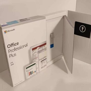 Miễn phí vận chuyển MS văn phòng chuyên nghiệp cộng với 2019 Thương hiệu mới và niêm phong USB - Product Image 1
