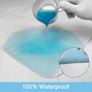 病院の赤ちゃん大人の衛生月経のための防水再利用可能な洗えるアンダーパッド失禁おしっこベッド - Product Image 4