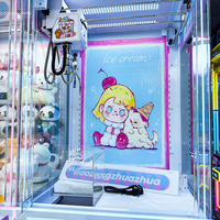 Machine à griffes d'arcade sur mesure, distributeur de cadeaux personnalisé pour l'activation de marque