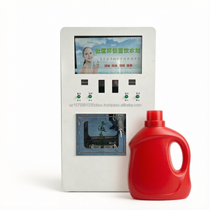 YISO 7-inch Operation Liquid Vending Machine Four Liquid Outlets Bulk Liquid <b>Refilling</b> Station Detergent Vending Machine - Product Image 1