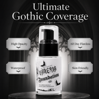 Fond de Teint Professionnel Blanc VANERIA 1.4oz Couvrance Totale Séchage Rapide Maquillage Halloween Vente en Gros Usine