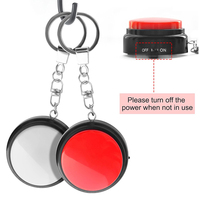 Llavero con botón parlante grabable personalizado de 20s, botón de sonido para regalos promocionales y juguetes