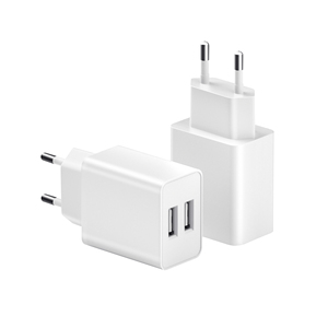 Dual Port 12W USB tường sạc 5V 2.4A Power Adapter với OTP & OVP bảo vệ làm bằng chất lượng cao gan chất liệu - Product Image 2