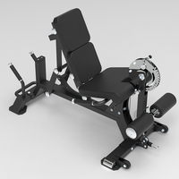 Banc de musculation réglable de nouvelle conception avec extension intégrée pour les jambes, idéal pour l'entraînement intensif des membres inférieurs