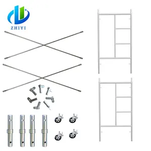 Giàn Giáo Gấp Được Ý Ống Kính Thiên Văn Có Chiều Cao 1 Mét Tất Cả Tep 1 Tấn Giàn Giáo Lớn Ống Tròn Tiêu Chuẩn Jepang Cầu Thang Thẳng Đứng