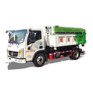 중국 4x2 신규 또는 중고 유압 암 후크 리프트 쓰레기 트럭 롤오프 5 톤 후크 리프팅 쓰레기 트럭 판매