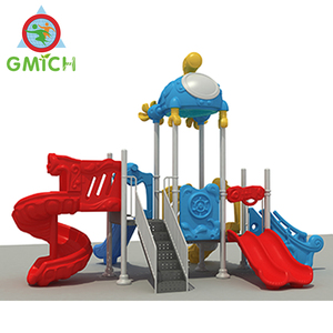 Usine de Chine Jinmiqi Ensemble de toboggans en plastique pour enfants en PEBDL bon marché Équipement de terrain de jeu pour parc d'attractions extérieur pour enfants - Product Image 5