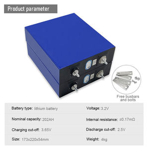 Nuovissimi cicli di 6000 3.2v 100ah 200ah lifepo4 litio 230ah lifepo4 zelle 3,2v 280ah catl Gotion cells - Product Image 4