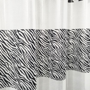 <span class=keywords><strong>ม่าน</strong></span>อาบน้ำลายสัตว์ขาวดำสไตล์ INS, <span class=keywords><strong>ม่าน</strong></span>ห้องน้ำกันเชื้อรา PEVA ไม่ต้องซัก, สำหรับโรงแรมและบ้าน - Product Image 4