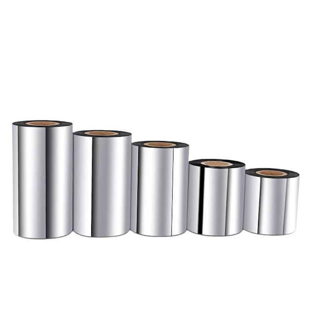 110mm*300m  Premium Ink Thermal Transfer Barcode Enhanced Wax Printer Color Resin Ribbon for zebra