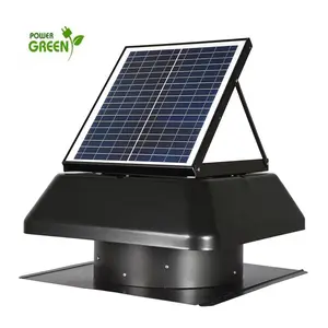 Entlüftung werkzeug 30W Solarpanels ystem Gleichstrom motor Solar dachboden ventilator Solar dach ventilatoren R.