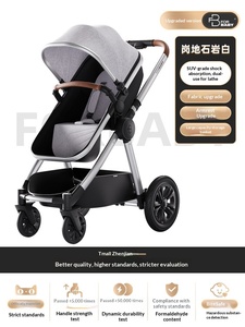 Poussette haute performance FORBABY Modèle P680, cadre en alliage d'aluminium, tissu Oxford, capacité de charge 15 kg, pour bébés de 0 à 3 ans, position assise/allongée - Product Image 6
