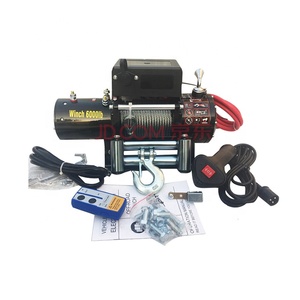 Máy kéo cáp điện bằng thép 3000lbs - Hai điều khiển từ xa chất lượng cao dành cho xe SUV và xe tải - Product Image 1