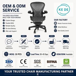 <span class=keywords><strong>Chaise</strong></span> <span class=keywords><strong>de</strong></span> <span class=keywords><strong>bureau</strong></span> <span class=keywords><strong>ergonomique</strong></span> pivotante confortable Chaises <span class=keywords><strong>de</strong></span> <span class=keywords><strong>bureau</strong></span> professionnelles <span class=keywords><strong>de</strong></span> luxe <span class=keywords><strong>Chaise</strong></span> <span class=keywords><strong>ergonomique</strong></span> rembourrée en maille <span class=keywords><strong>de</strong></span> nylon noir - Product Image 6