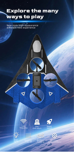 <span class=keywords><strong>Avion</strong></span> RC AiJH avec évitement d'obstacles, maintien d'altitude, 360° °   <span class=keywords><strong>Avion</strong></span> télécommandé RC Jet Flip Airplane, jouet volant, testé en conditions difficiles, avec piles incluses - Product Image 5