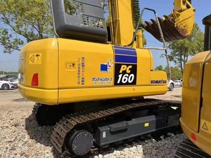 Excavatrice sur chenilles hydraulique Komatsu PC160, 16 tonnes, modèle <span class=keywords><strong>2022</strong></span>, moteur diesel, occasion, 90% neuve, machinerie minière, EPA, garantie 1 an - Product Image 2