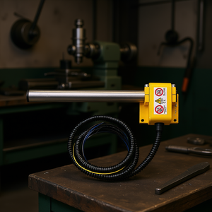 Accesorio Universal para Torno Fervi con Microinterruptor de Seguridad, Longitud de 300 mm, para Operaciones de Torneado de Metal - Product Image 3