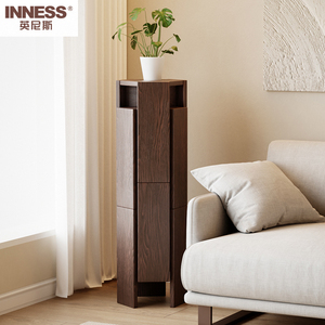 Inness Solid Wood Hexagonal <b>Stool</b> Stackable Living Room Side Table Household Furniture - Product Image 4