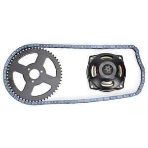 <span class=keywords><strong>Kit</strong></span> d'embrayage en acier 6T avec cloche de boîtier + chaîne T8F + pignon 54T pour quad de poche 49cc, moto tout-terrain, VTT - Personnalisé en usine - Product Image 4