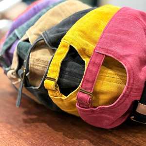 Gorras <span class=keywords><strong>de</strong></span> Béisbol <span class=keywords><strong>de</strong></span> 6 Paneles con Visera Curva, <span class=keywords><strong>de</strong></span> Algodón Lavado Vintage, Bordado <span class=keywords><strong>de</strong></span> Texto Personalizado, Ajustables, Estilo Dad Hat, para Logotipo Personalizado - Product Image 5
