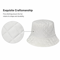 Cappello da Pescatore Trapuntato Personalizzato, Leggero e Imbottito, Antivento in Poliestere, Invernale, con Ricamo, Stampa ed Etichetta Tessuta - Fornitore di Cappelli