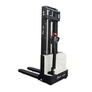 電気パレットスタッカー最大3M鉛蓄電池フォークリフト電気スタッカー - Product Image 2