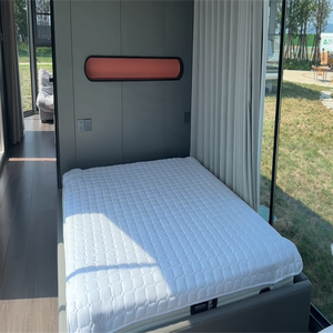 Uzaktan hazır gemi lüks taşınabilir hareketli minik konteyner kale Villa 2 yatak odası uzay prefabrik kapsül ev - Product Image 5