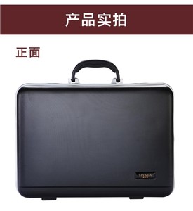 WETRUST 18 ''pouces haute qualité noir rouge foncé <span class=keywords><strong>ordinateur</strong></span> organisateur de <span class=keywords><strong>documents</strong></span> étui rigide stockage mallette pour <span class=keywords><strong>ordinateur</strong></span> portable sacs pour les entreprises - Product Image 6