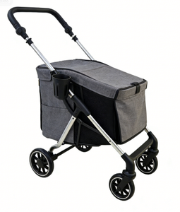 Mamago 303 Carrello Pieghevole Impermeabile a 4 Ruote per Animali Domestici, Comodo, Portatile, Leggero, Grande Capacità, Lavabile, Approvato dalle Compagnie Aeree - Product Image 3