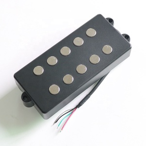 Micros de <span class=keywords><strong>basse</strong></span> Donlis <span class=keywords><strong>5</strong></span> <span class=keywords><strong>cordes</strong></span> humbucker <span class=keywords><strong>Musicman</strong></span> Avec barre magnétique en céramique et 4 fils de sortie conducteurs - Product Image 5