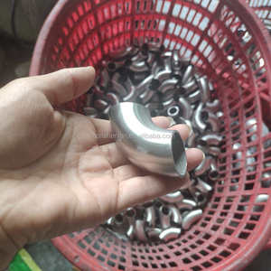 Raccords de tuyauterie en acier inoxydable sanitaires à prix avantageux, <span class=keywords><strong>coude</strong></span> à 45 degrés - Product Image 2
