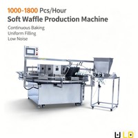 Nouvelle machine à gaufres électrique, formes et motifs personnalisables, emballage automatique, ligne de production de gaufres fourrées