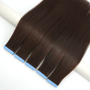Extensions de cheveux naturels blondes à bandes adhésives invisibles Juancheng Lanmuse, double épaisseur, Remy, cheveux vierges, fournisseurs de cheveux russes - Product Image 4